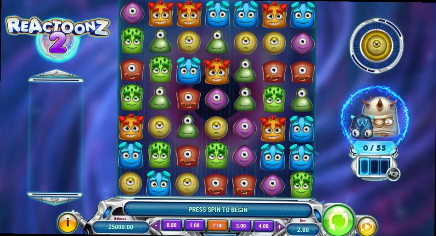 Reactoonz 2 von Play'n GO